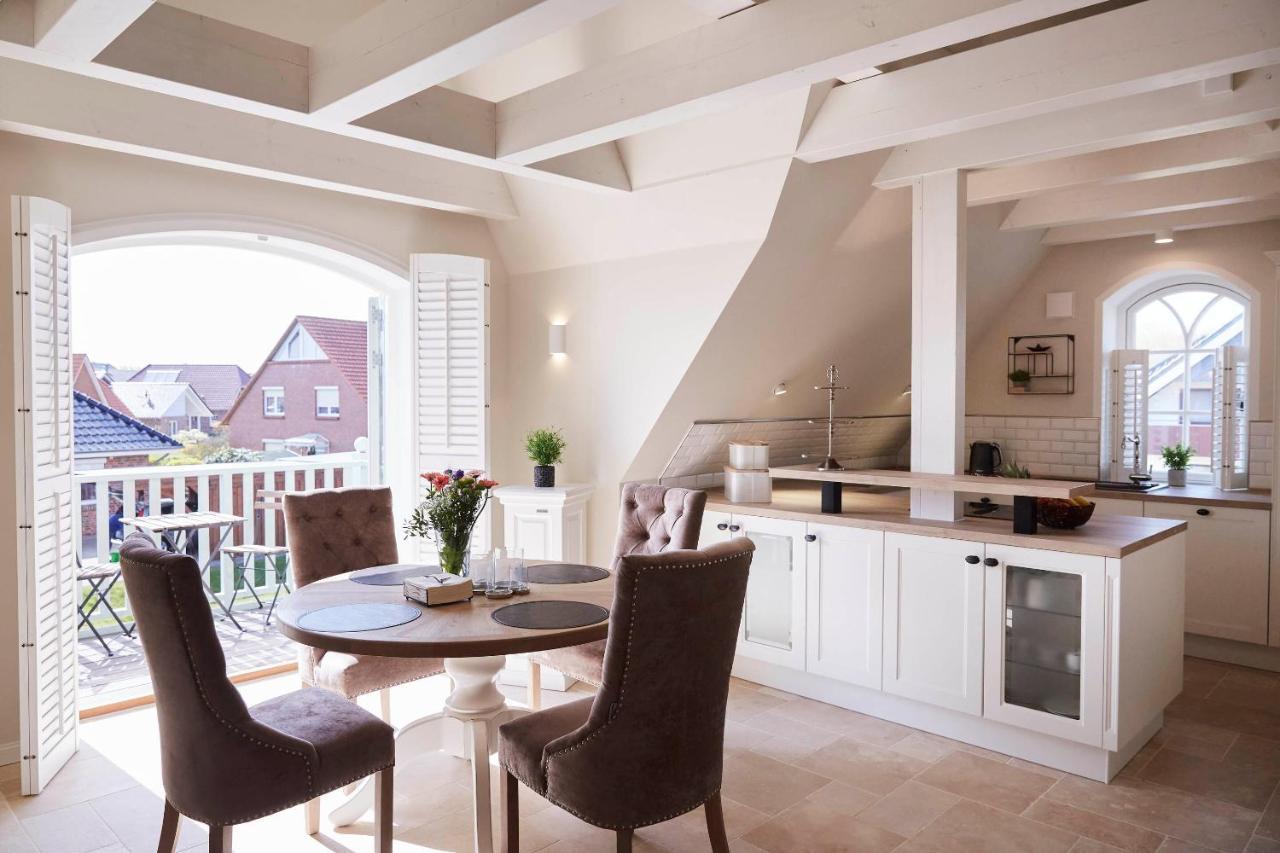 Reethus "De Tweeling" Haushaelfte Villa Busum Bagian luar foto